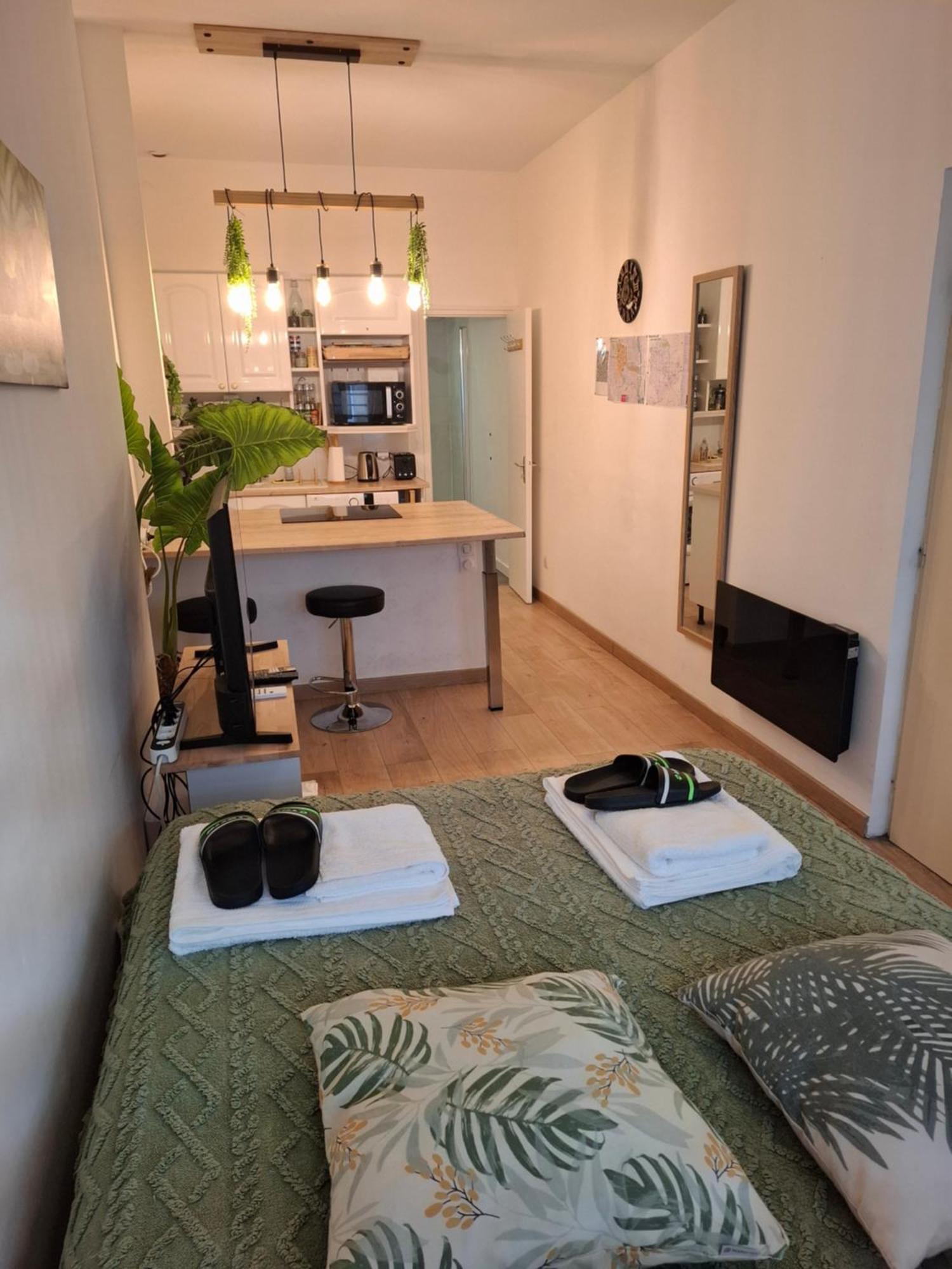 Studio La Casa De Planel Gare Saint Roch Montpellier Buitenkant foto